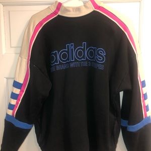 Adidas originals high neck sweatshirt- sz Small